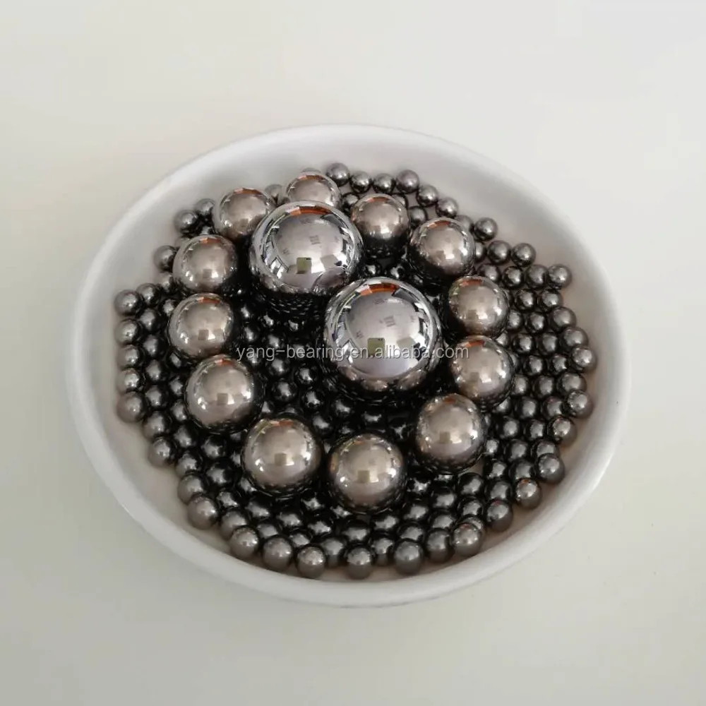 
Chrome steel / stainless steel ball for bearing parts made in china 