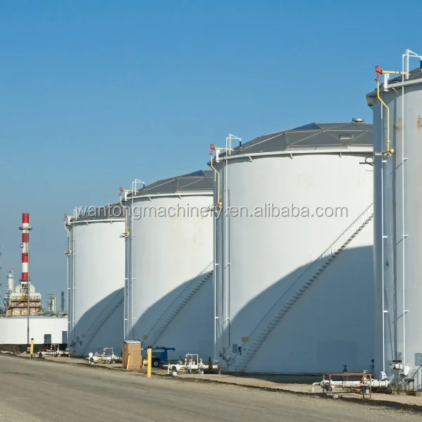 Superior chemical crude oil storage tank