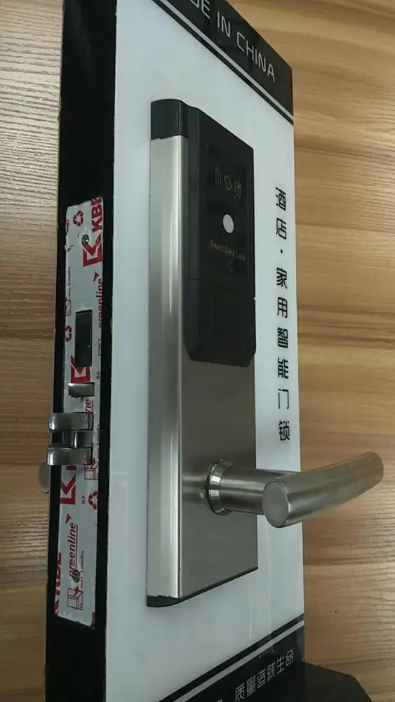 Electronic digital wide use electronic door lock rfid card management smart hotel lock