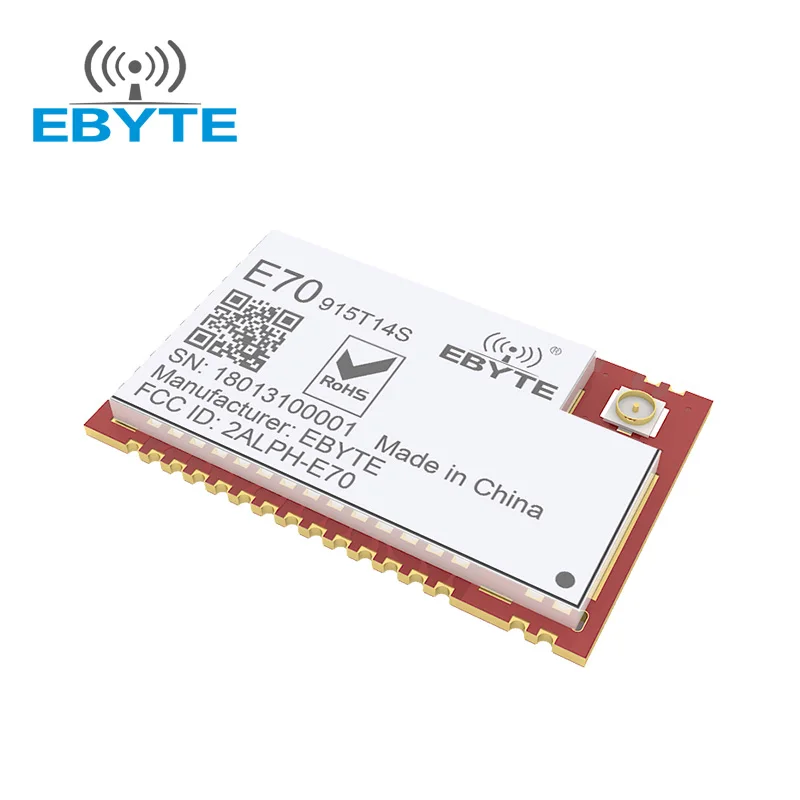 
Ebyte RoHS 915MHz iot rf module E70-915T14S lora iot 915 mhz CC1310 SMD Wireless transceiver integrated circuit module 