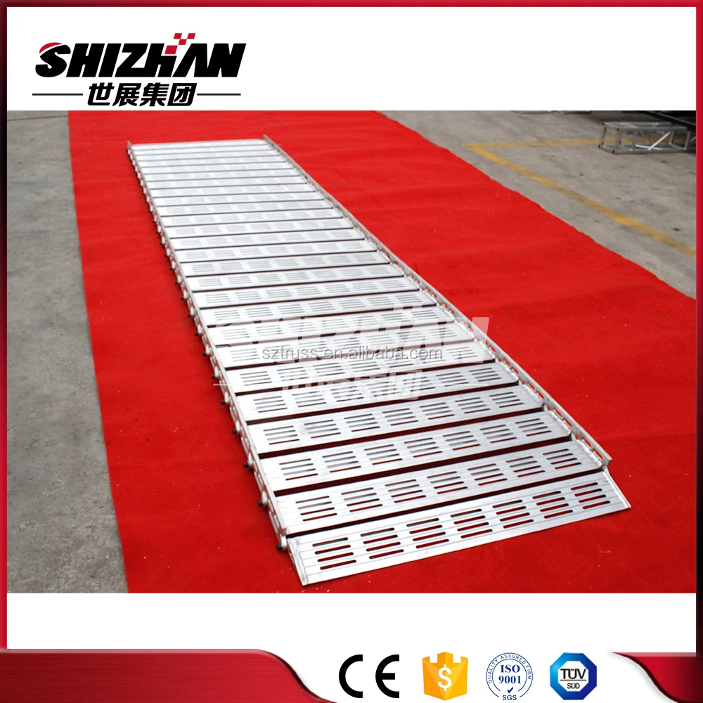 Высококачественный алюминиевый atv загрузки/разгрузочные рампы используется в склад