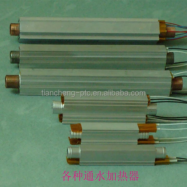 
PTC flowing water heater 