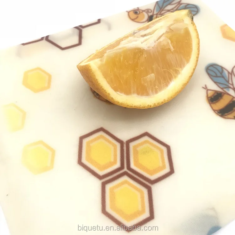 
Premium Biodegradable FREE LFGB& GOTS Proof Beeswax Food Wrapper 