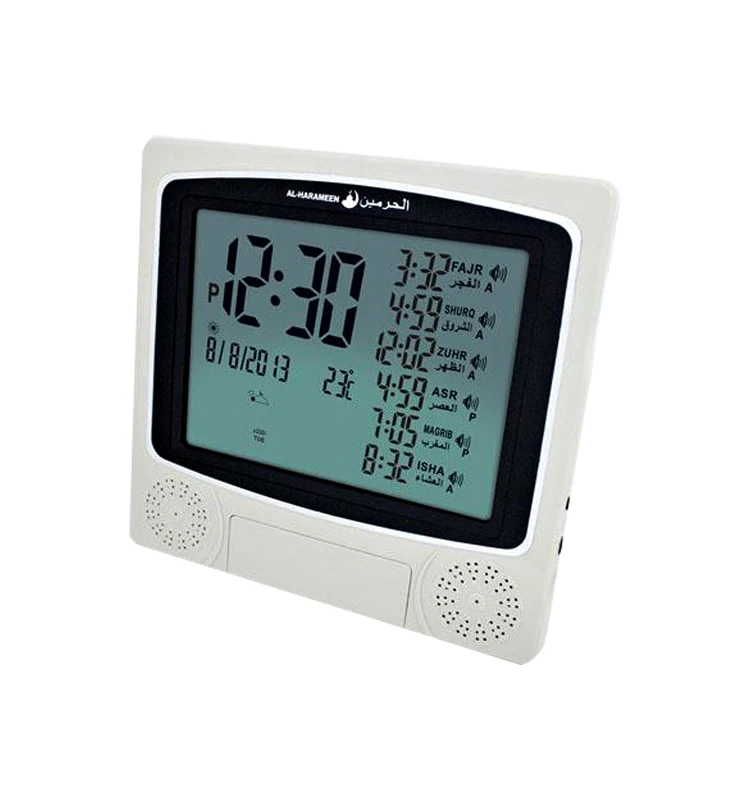 Мусульманские цифровые часы azan, молитвенные часы, al fajr