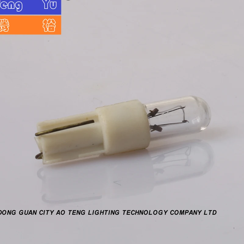Automobile Bulb T5 W2*4.6D WEDGE Auto Instrument Light Lamp Automobile Bulb