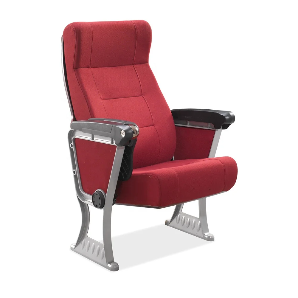 Used aluminum chair theater seating lecture hall chair China factory directly for sale