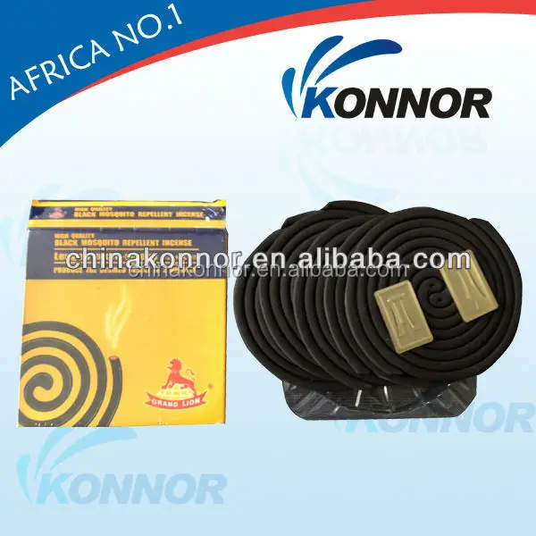 Raw Material Chemicals Black Mosquito Repellent Coil With Smokeless Products