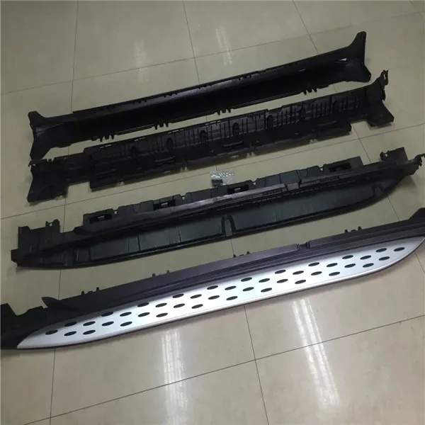 side bar step board foot pedal aluminium alloy running board  for Benz GLC 2015+