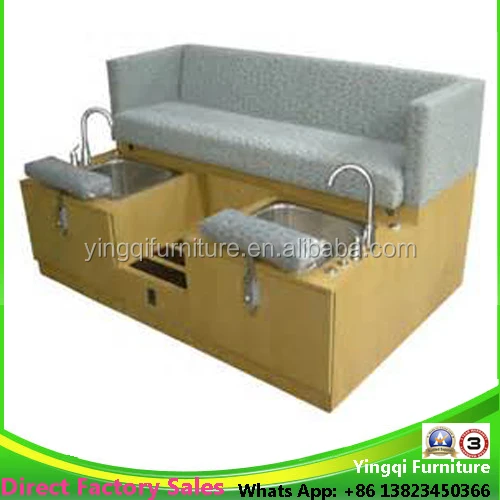 Double pedicure equipment salon chair pedicure station