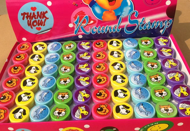 Amazon and ebay hotsale mix designs 60pcs kids stamp set