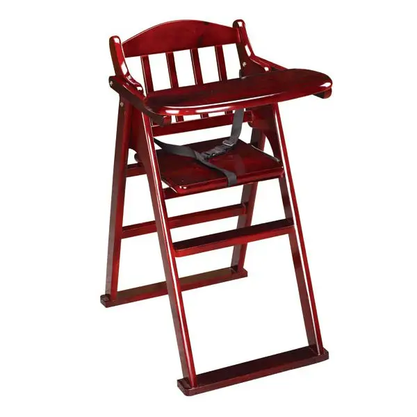 Restaurant Wooden Baby High Chair
