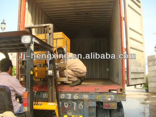 wood pallets bamboo pallets for concrete paver brick making machine