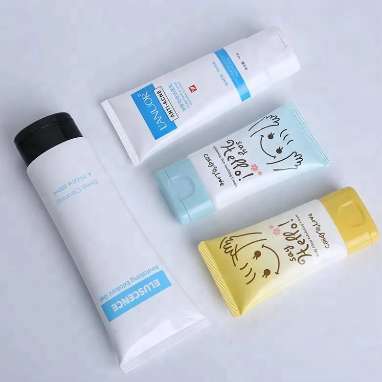 New arrival PE small cute cosmetic containers cosmetic tube 100ml