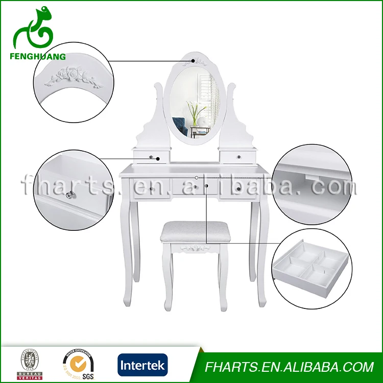 Блеск Большой Белый Деревянный Скидка Комод