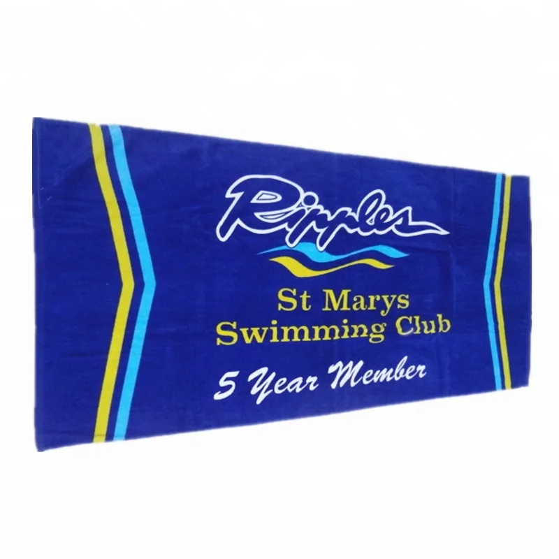 Wholesale China Cheap Promotion Custom Made Logo Extra Large Printed Microfiber Beach Towel Bulk