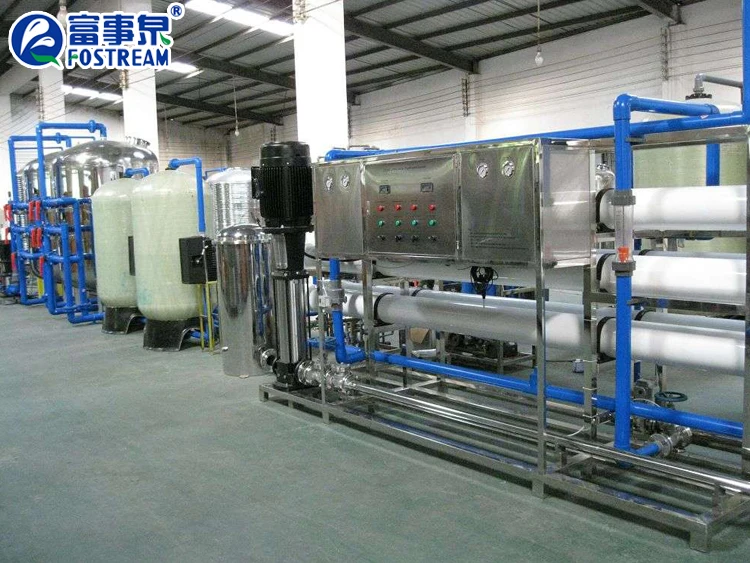 Fostream 2TPH Reverse Osmosis RO Drinking Pure Water Filtration Machine