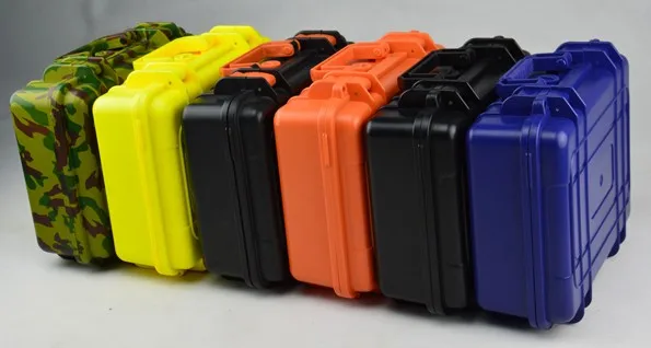 Hard plastic waterproof shockproof camouflage color military case army box