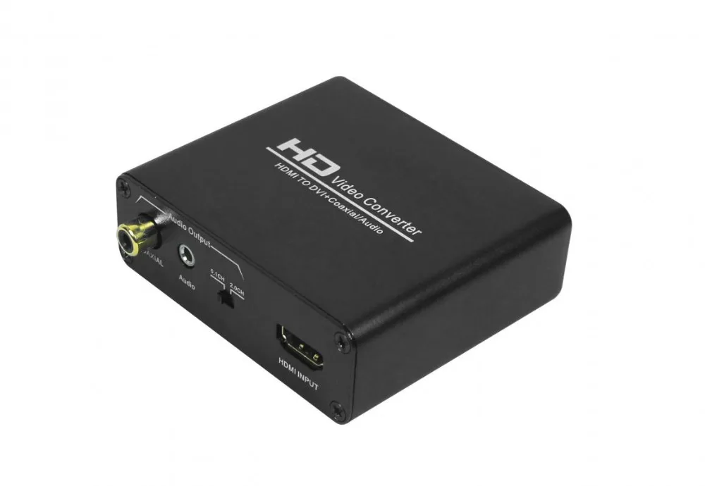 Конвертер HDMI – DVI+коаксиальный/аудио