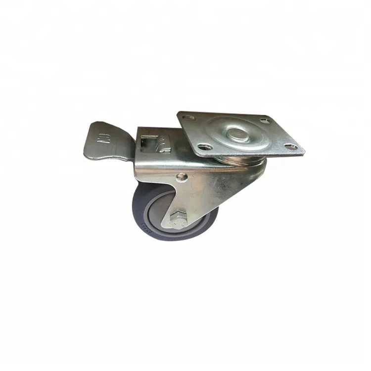 75 мм Самолет тележка TPR двойные колесики