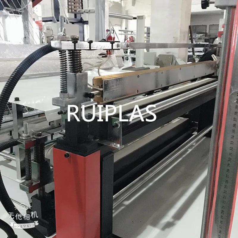 plastic automatic folding shopping bags making machine manufacture/makers