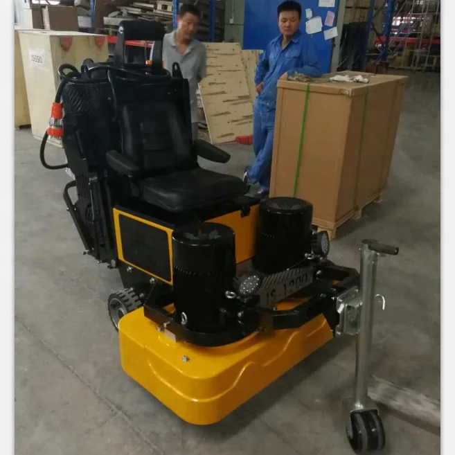 Ride on concrete marble grinder for big area grinding polishing