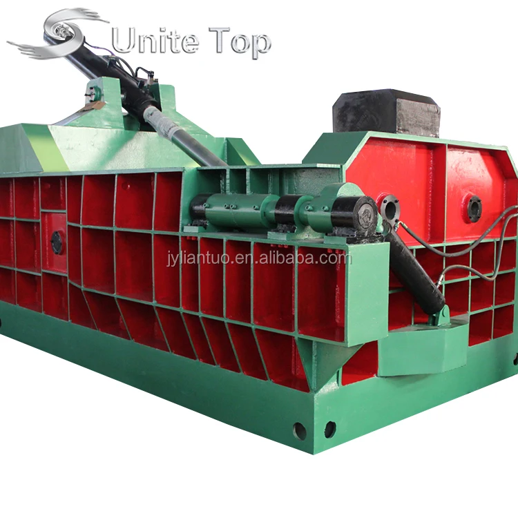 (Unite Top) Y81F-1250 semi- automatic hydraulic metal scrap compress machine balling press for copper aluminum