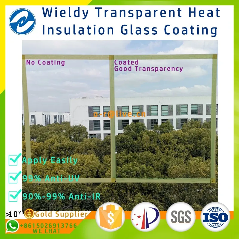 Liquid Coating  State Nano Liquid Heat Insulation Glass Coating Brush Application Method Superfine Coating