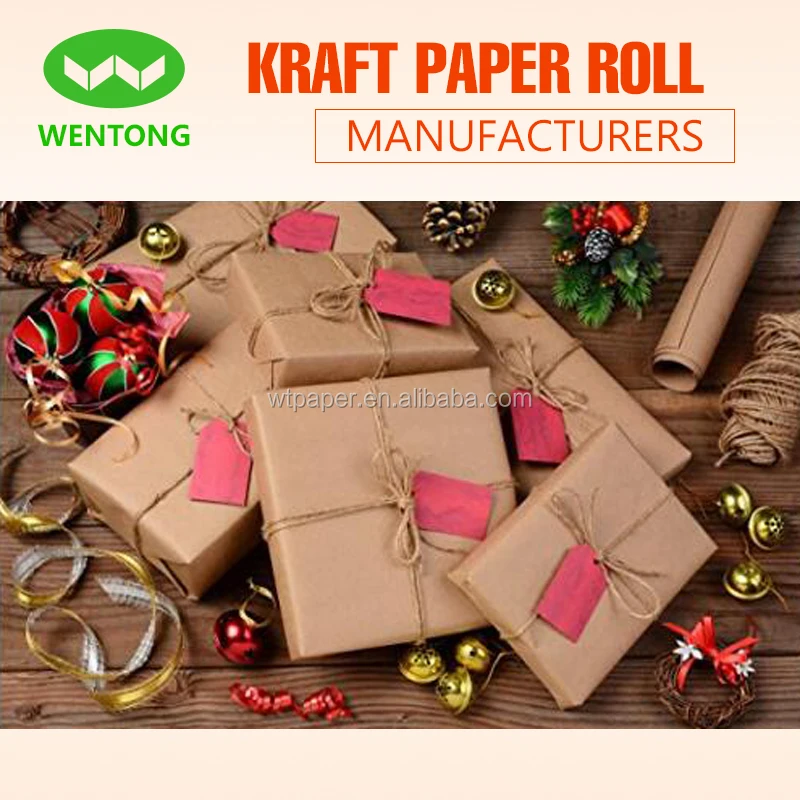 
Brown kraft paper roll for Amazon online store in the United States 30