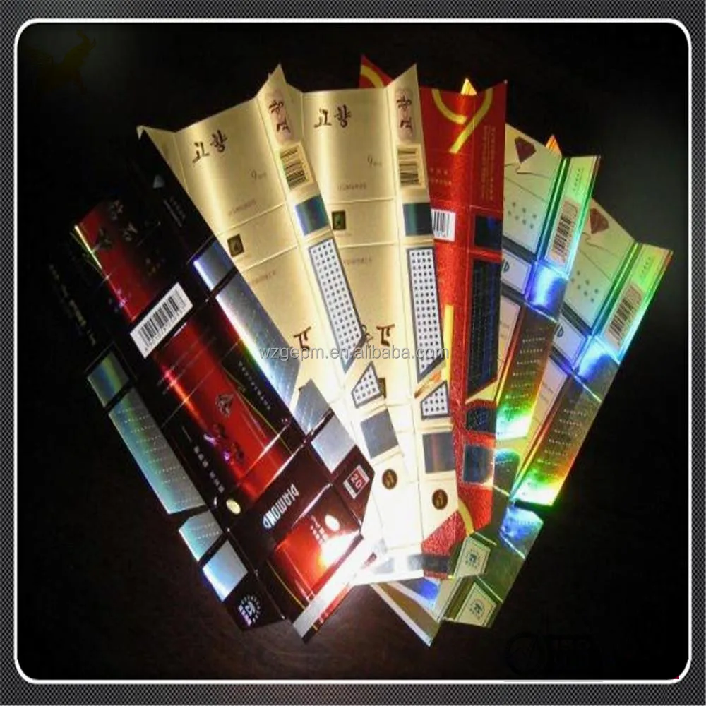 
Metallized FBB ivory board for tobacco hard packaging 