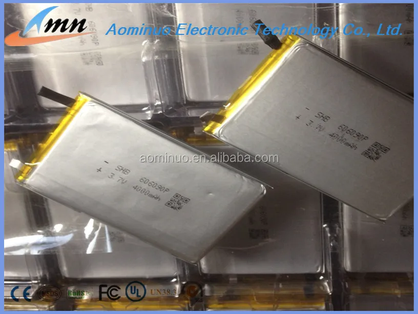 Самый дешевый литий-полимерный аккумулятор 3 7 V 4000Mah 606090 литий-ионный глубокого