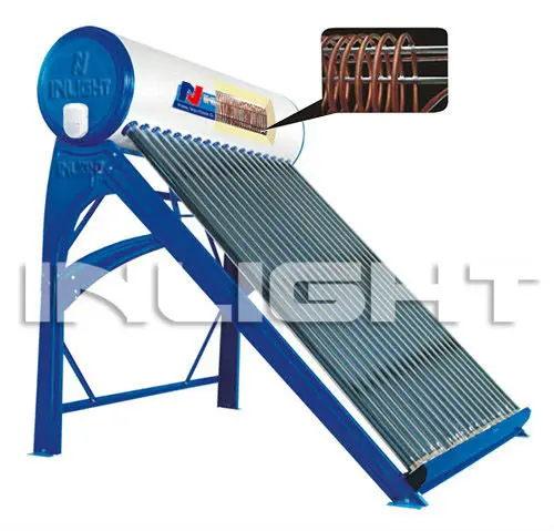 Copper Coil Pressurized Solar Water Heaters