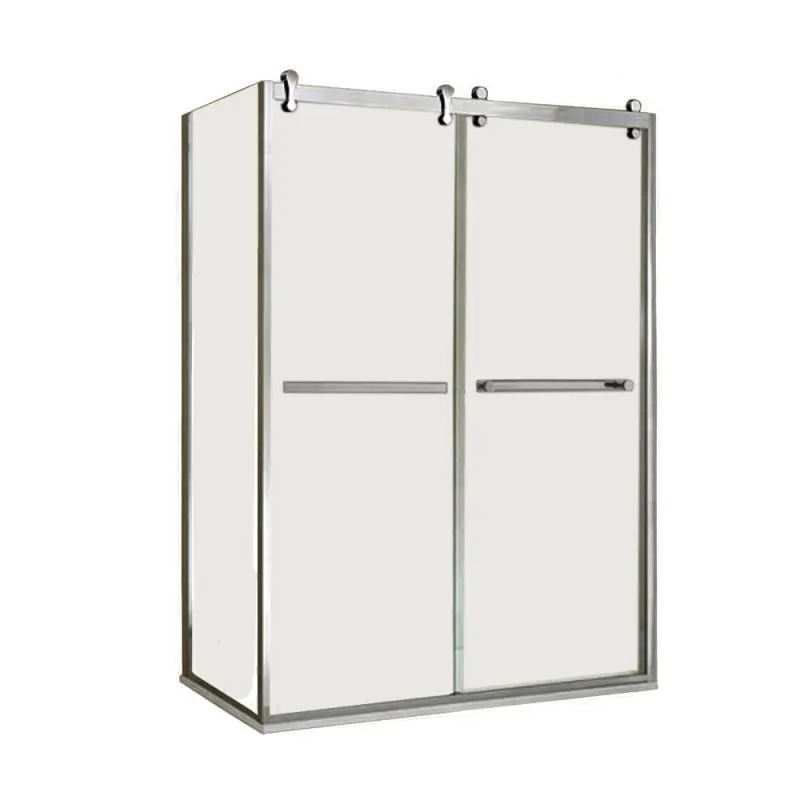 Новый дизайн полная ванная комната экономия пространства двойная дверь плоский тип водонепроницаемый Душ с настенными панелями и шкивом
