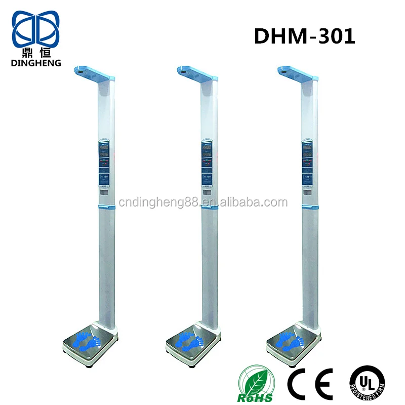 Best selling ultrasonic sensor height electronic body weighing scale