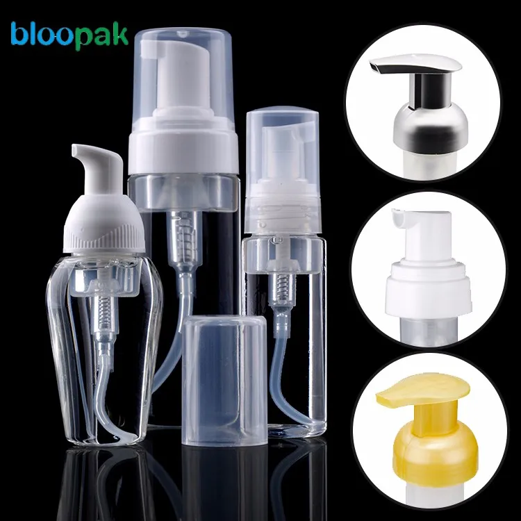Manufacture Free Sample Foaming Soap Bottle,30ml 150ml Cosmetic Plastic Pump Foam Bottle,PCR Foam Soap Dispenser Bottle