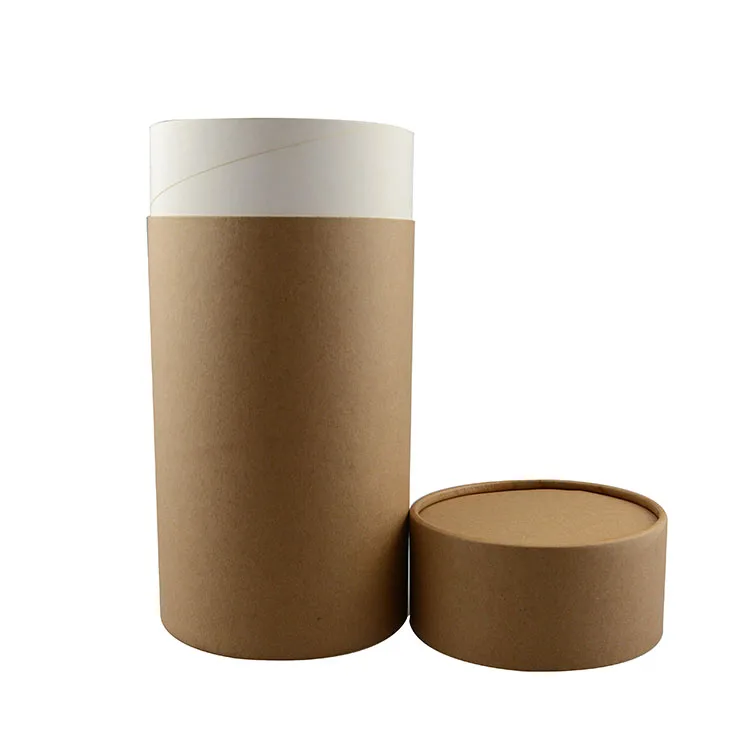 Attractive design food packaging cardboard tubes customized paper core tube cardboard paper tube with dragon logo