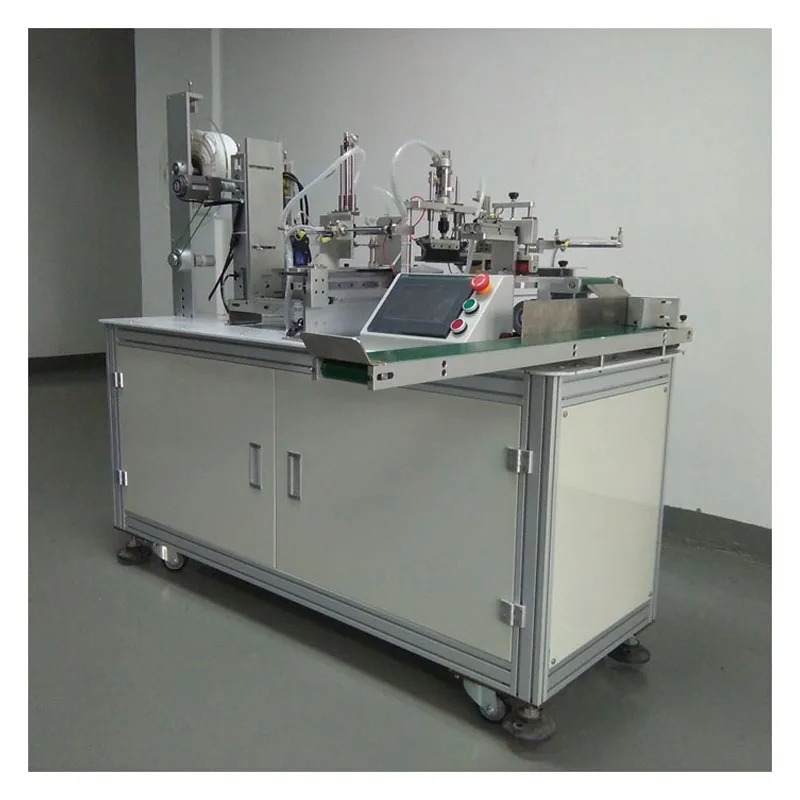 Plastic Bags Packaging Machines for Mobile Cell Phone Batteries Automatic Making Production in Factory