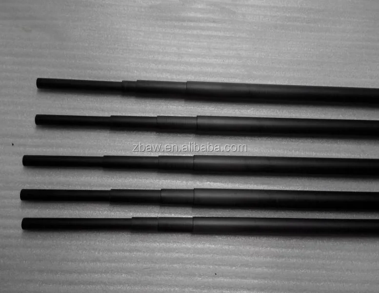 fishing rod type chamfered carbon fiber tube pole price