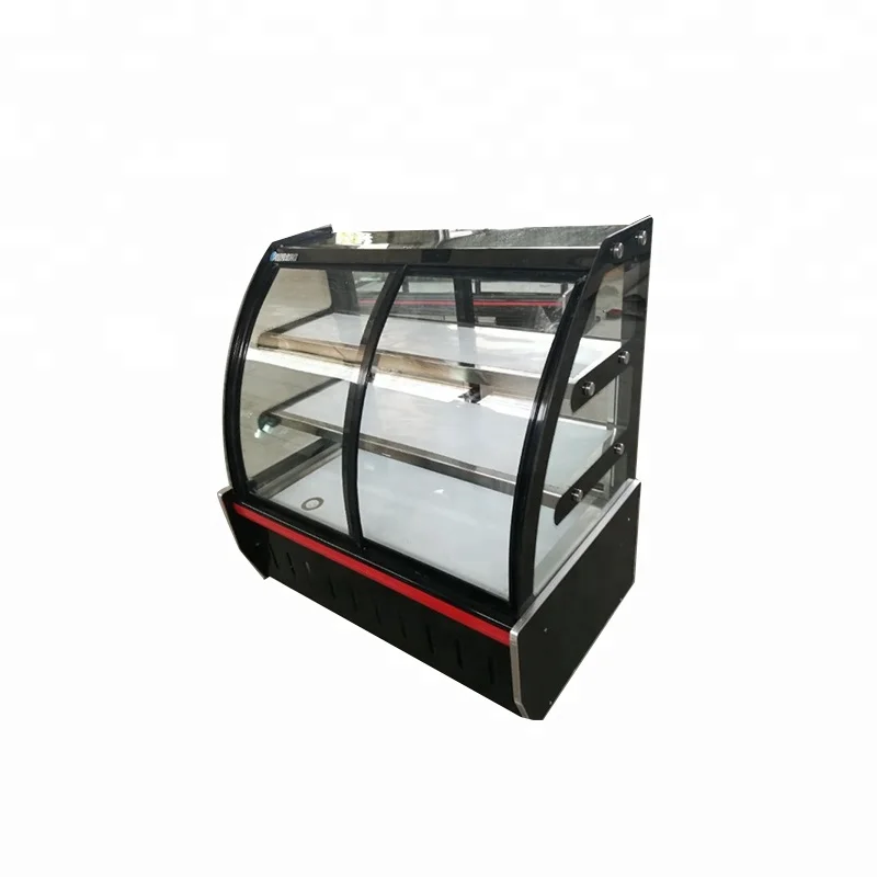 Bakery Candy Showcase Bread Freezer Cake Display Fridge With Trays