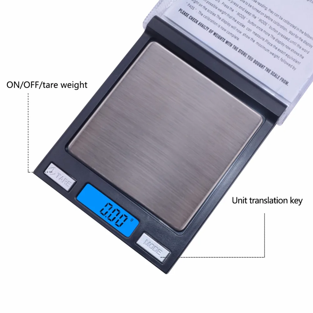 100g / 0.01g electronic pocket small CD box jewelry scale electronic weighting 0.01/100g digital scales