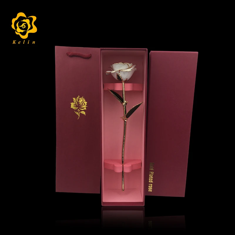 Custom Color Plated Yellow Artificial Rose Flower For Sale And Home Decoration