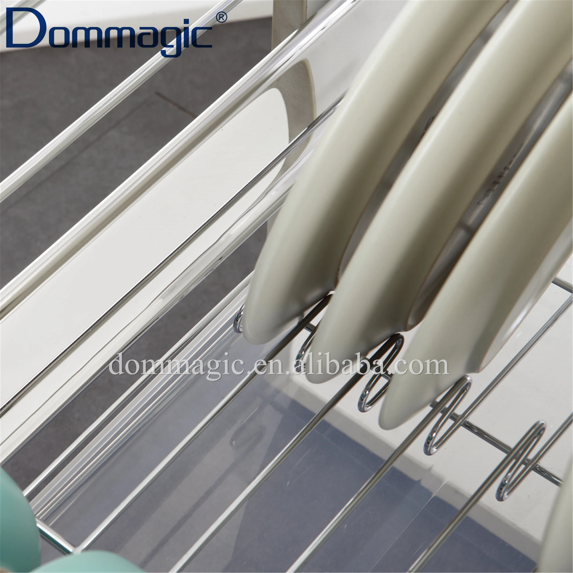 Kitchen Basket 3-side Pull Out Drawer Basket for Base Cabinet Storage