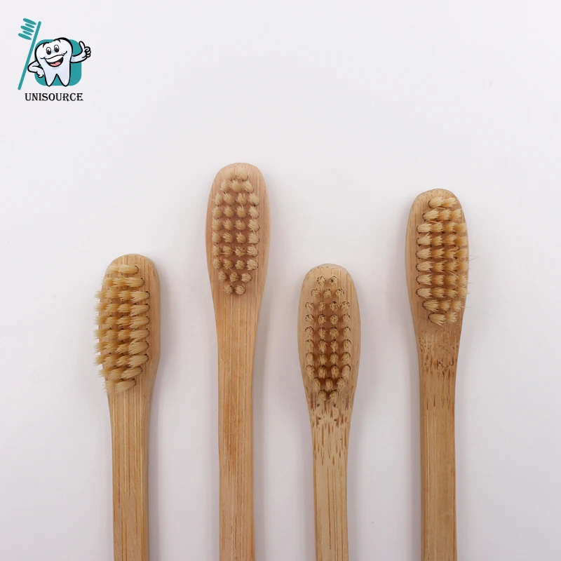 2021 Китайская дешевая бамбуковая зубная щетка с бесплатным пластиковым покрытием