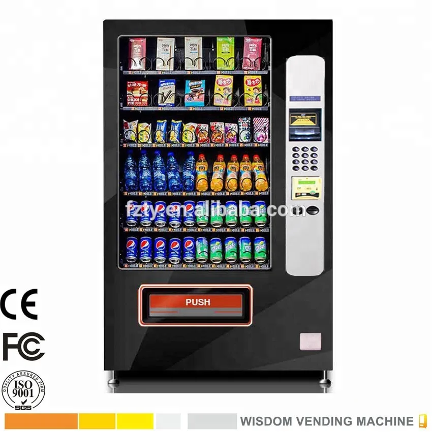 Snacks Mini Coin Operated Combo Vending Machine
