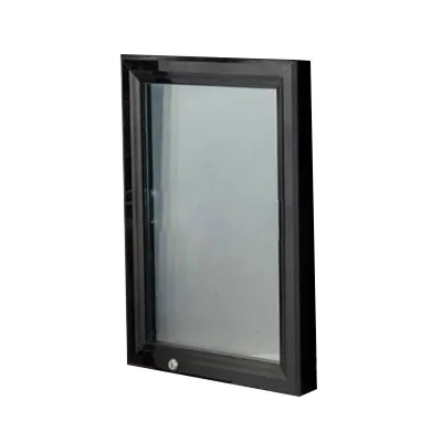 Customized Single Glass Door Mini Fridge with Lock