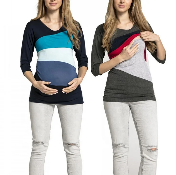 
Pregnancy Pregnant Women Clothes Breastfeeding Clothes Clothing Maternity Nursing Shirt Feeding Maternity Nursing Wear 