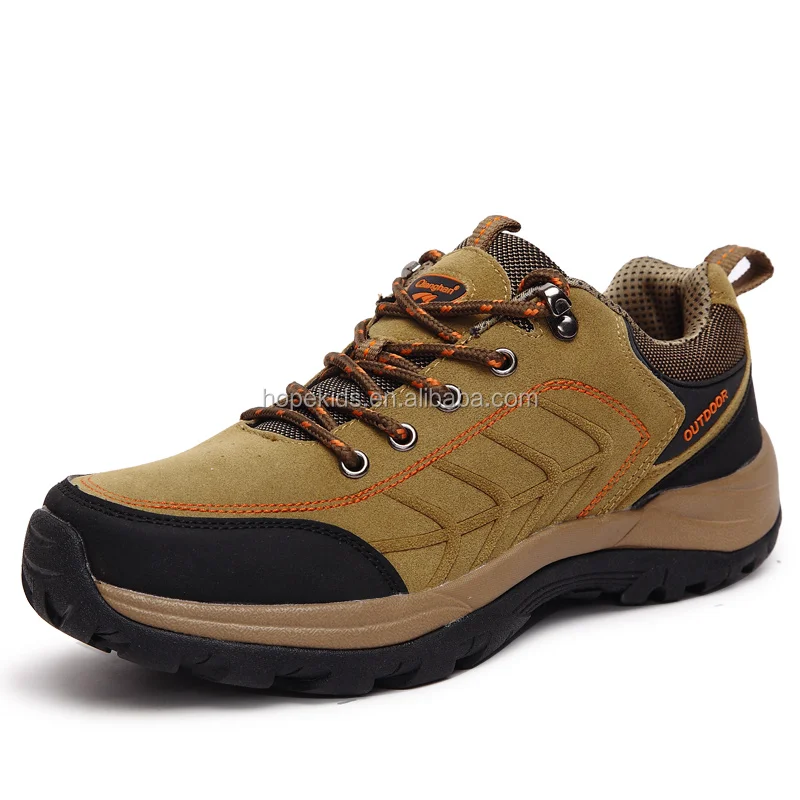 Action Trekking Mountain Outdoor Men Waterproof Leather Hiking Shoes