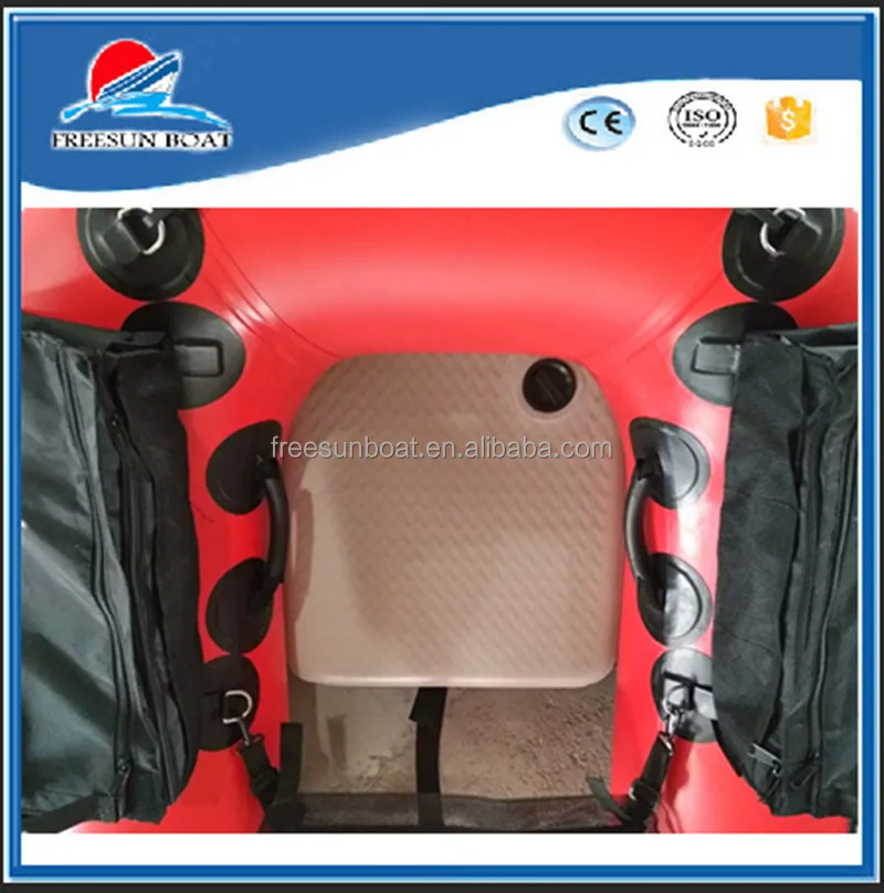 CE PVC wholesale Mini 1 person single fishing boat inflatable pontoon fishing boat American belly boat