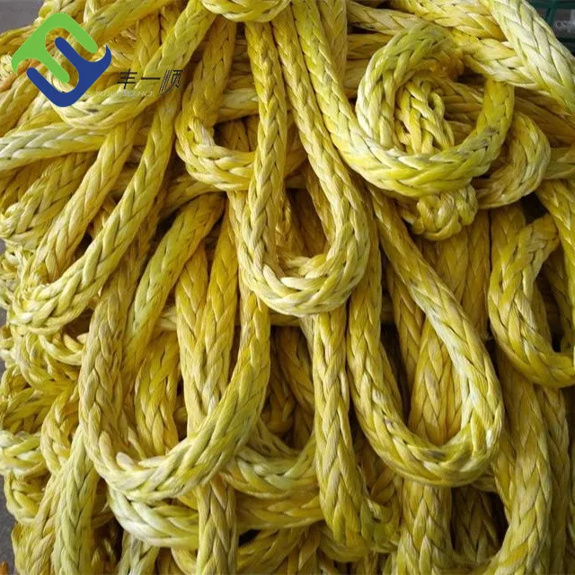  12 нитей 100% UHMWPE волоконный морской Канат используемый