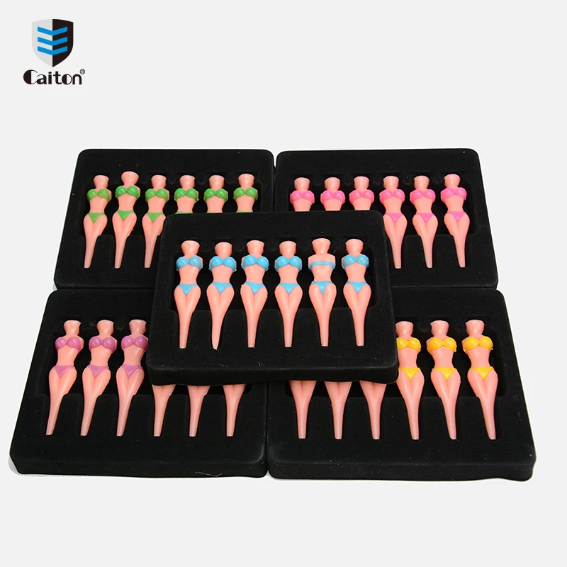 Man and Woman Model Golf Tee T178