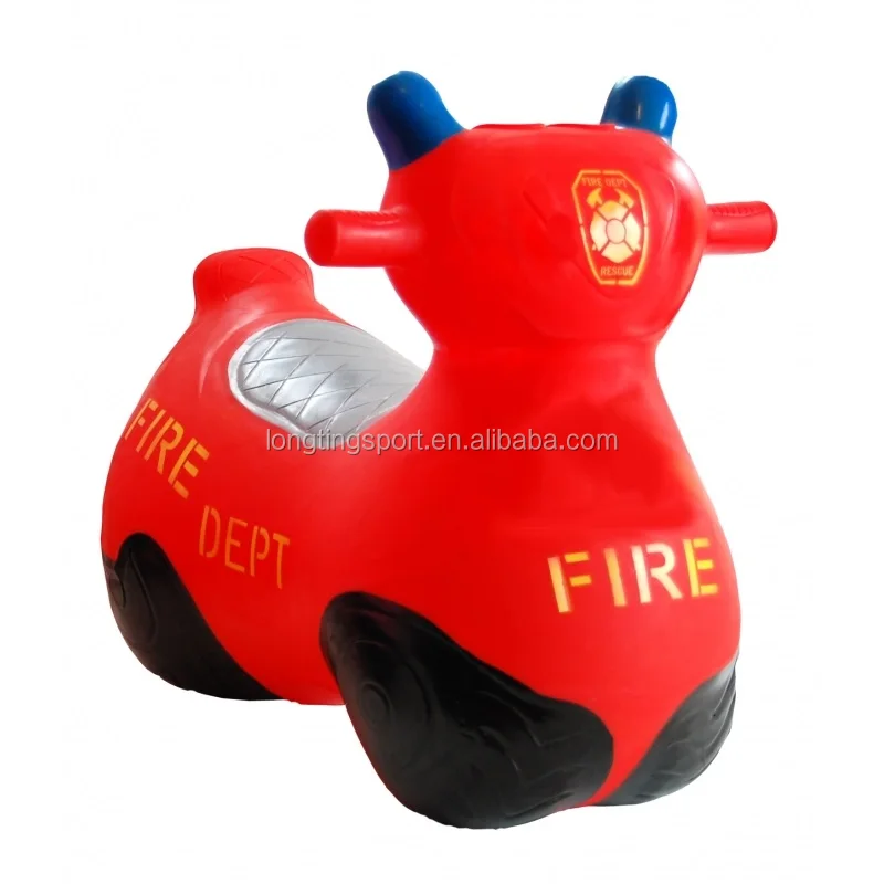 
Ride on Jumping Horse inflatable happy hopper bouncer in MOTO Shape 